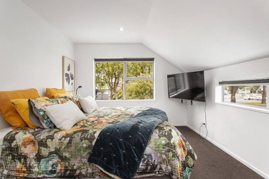 基督城Convenient Urban Townhouse 2 Carparks Available公寓 外观 照片