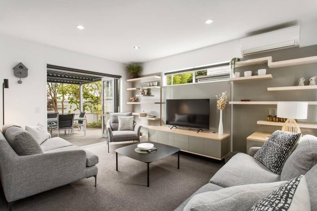 基督城Convenient Urban Townhouse 2 Carparks Available公寓 外观 照片